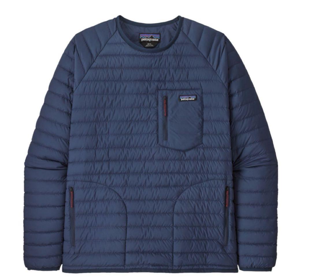 専用　patagonia ネイビー ダウンジャケット S サイレント　クルー