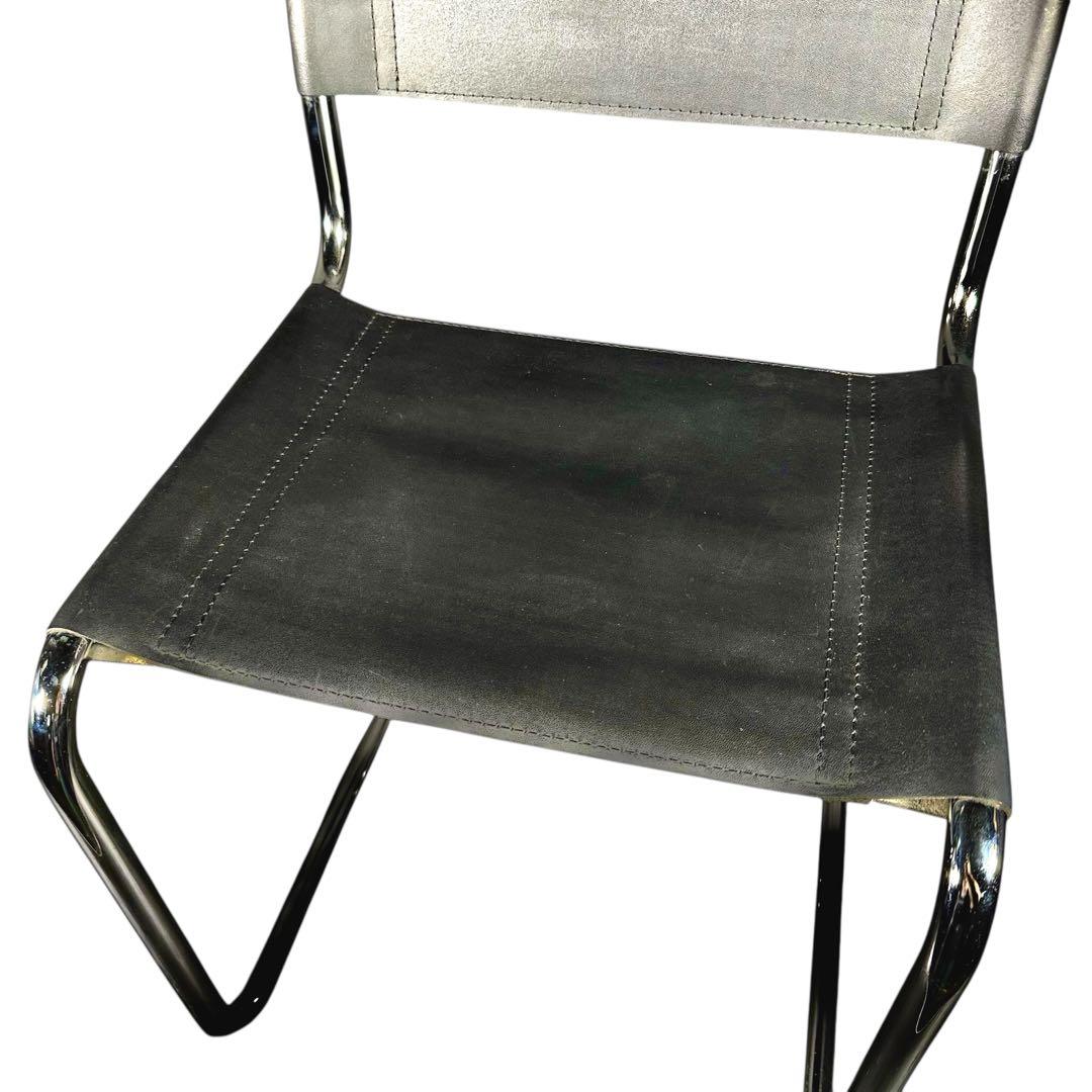 HR742 マルトスタム チェア 皮　リプロダクト 革　カンティレバー レザー