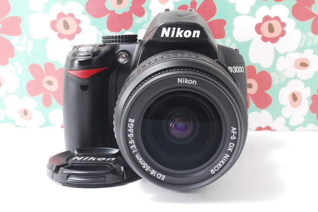 ❤初心者でも使いこなせる一眼レフ❤Nikon Ｄ3000❤スマホに送れる❤