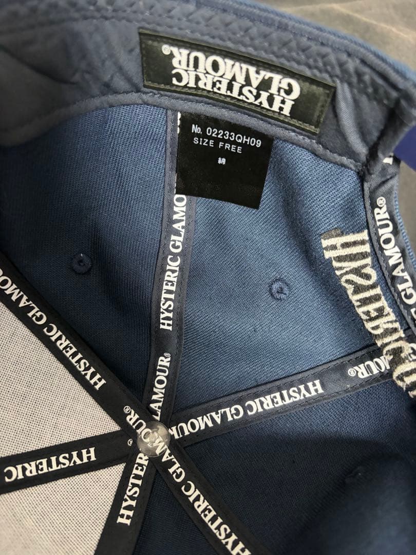 む*ん様 ヘリン着用！hysteric glamor キャップ