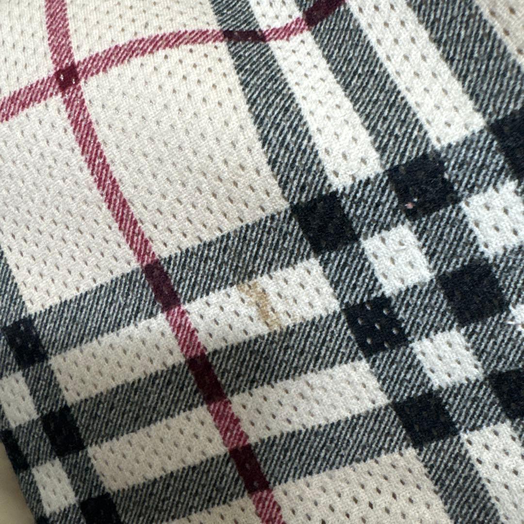 バーバリーロンドン　ダウンジャケット　ノバチェック　L 大きいサイズ　ベージュ