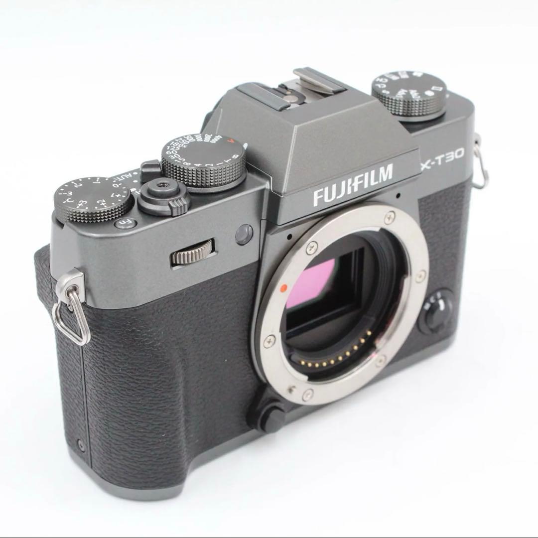 Fujifilm x-t30 チャコールシルバー xt-30