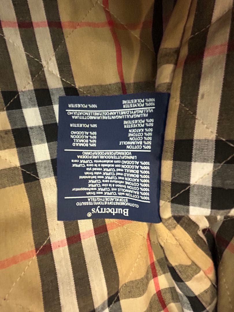 Burberry ジャケット　ブラック