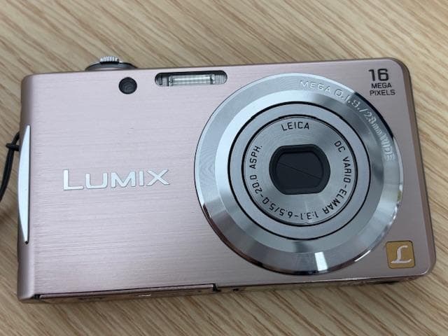 【動作確認済】Panasonic LUMIX DMC-FH5 デジカメ ピンク
