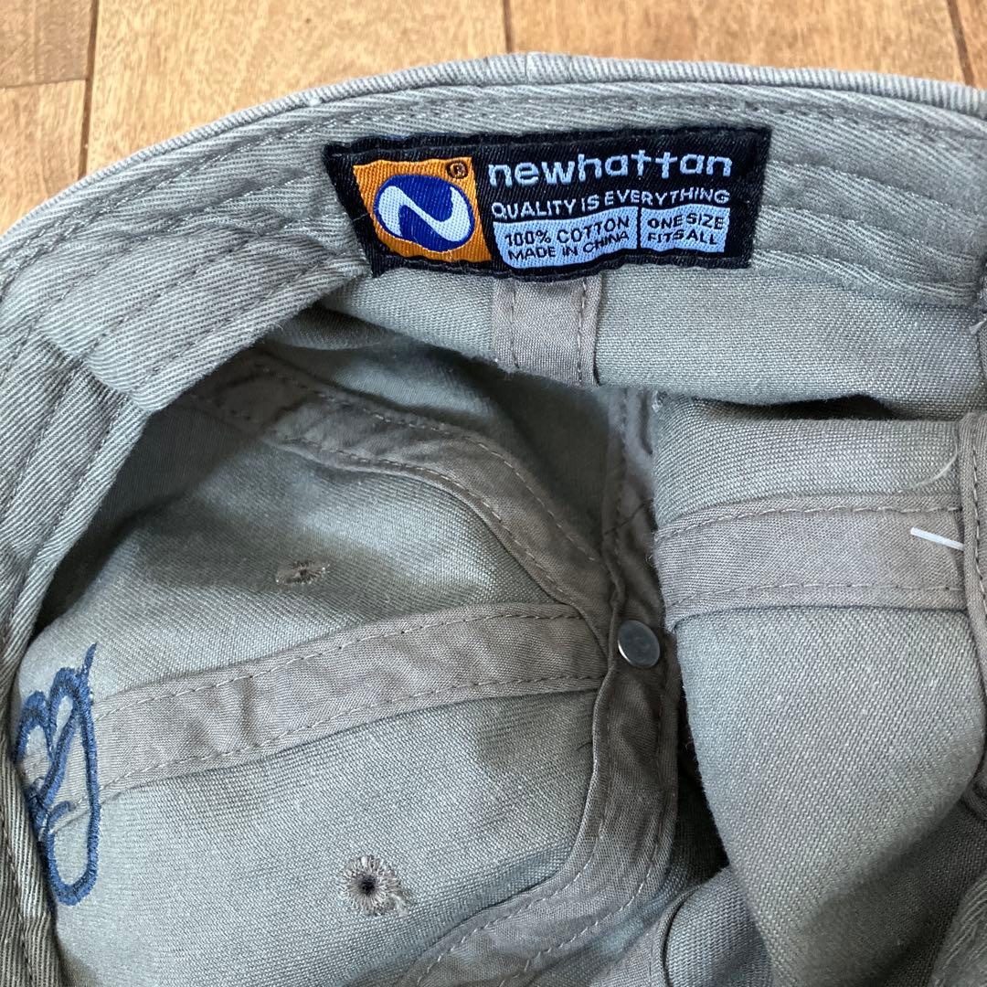 マディソンブルー　キャップ　グレー