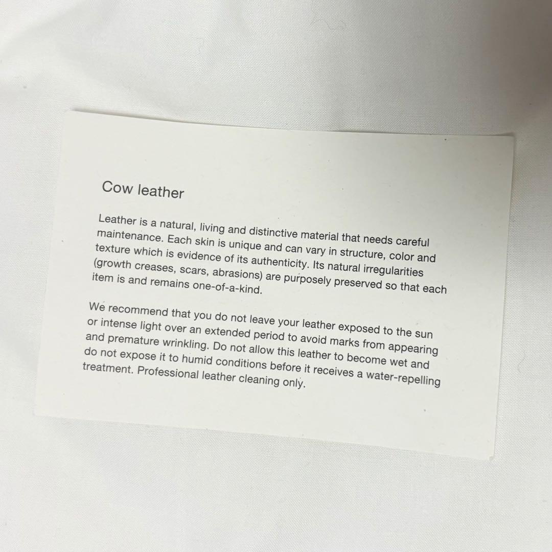 lemaire 革ベルト　黒