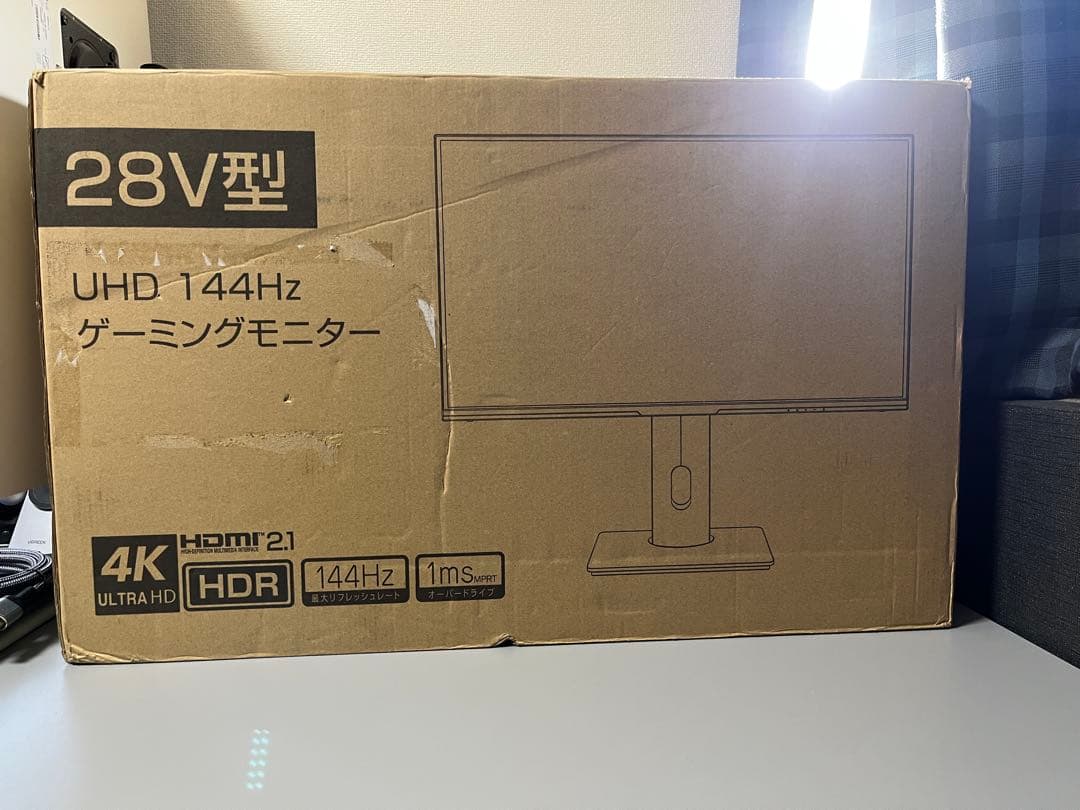 4k 144hz IPS Aston 28インチ ゲーミングモニター