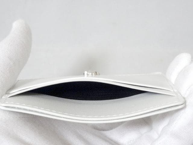 ヴェルサーチ VERSACE カードケース 名刺入れ ホワイト 【未使用】