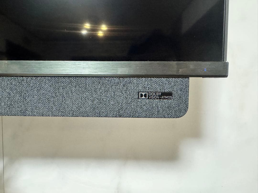 【新品部品付き】TCL 65c815 量子ドット4Kテレビ【バックライト切れ】