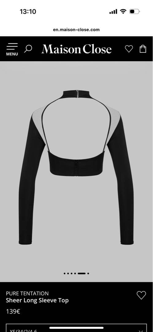 maison close トップス　メゾンクローズ