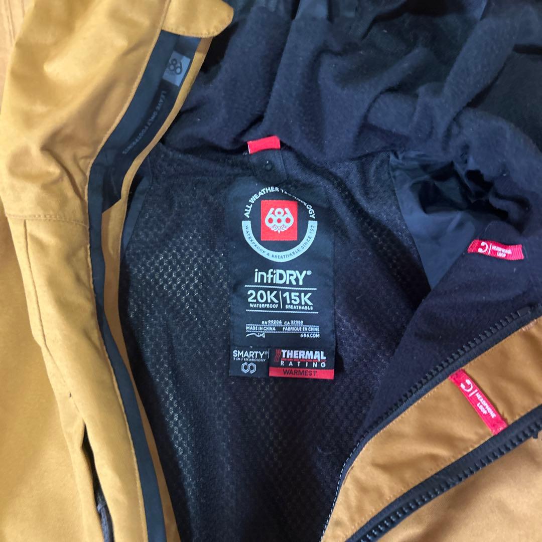 SIXEIGHTSIX スノーボードウェア　　686 メンズ　Ｌサイズ