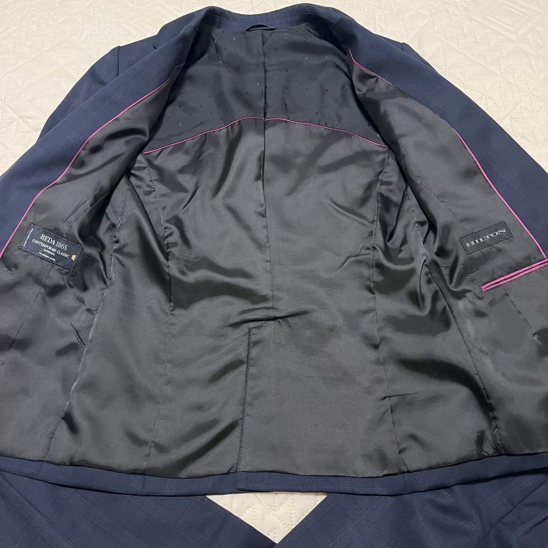 【極美品】HILTONヒルトン REDAレダ 高級パンツスーツ セットアップ