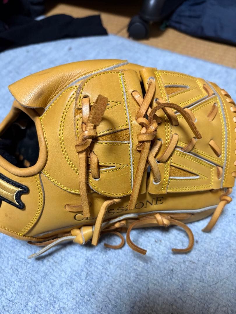 SSK CLG-01 硬式グローブ イエロー