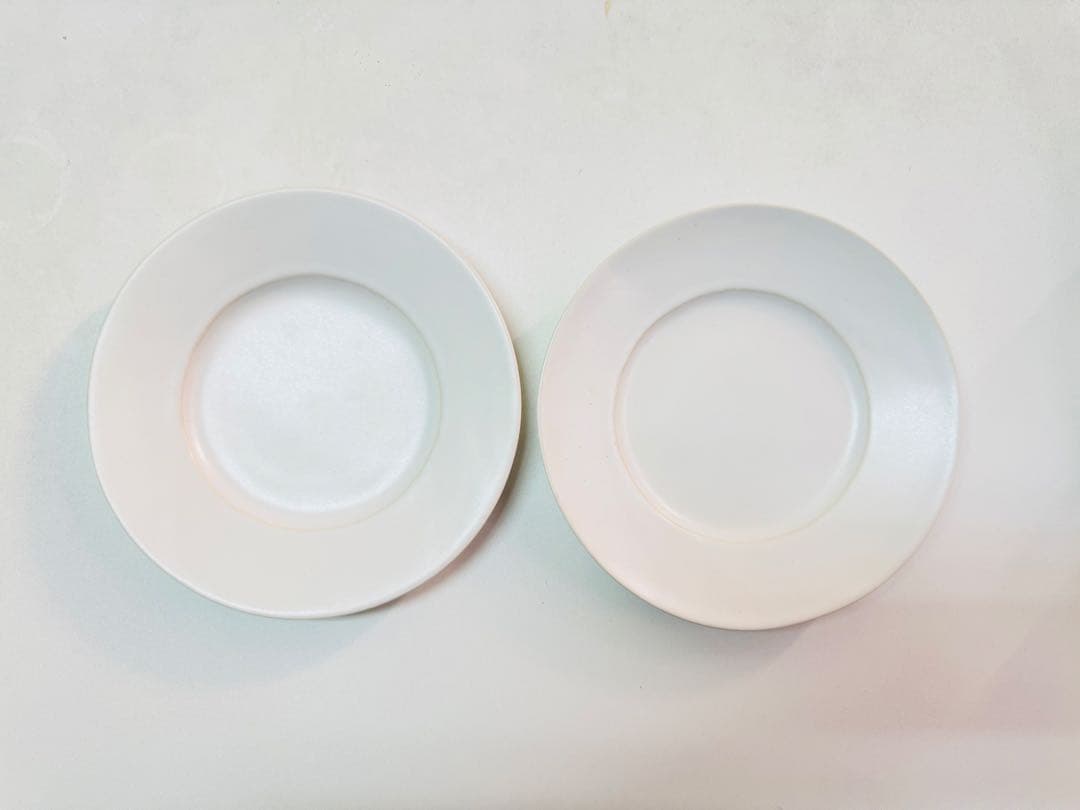 新品！安藤雅信 白色ホワイトお皿 プレート2枚セット