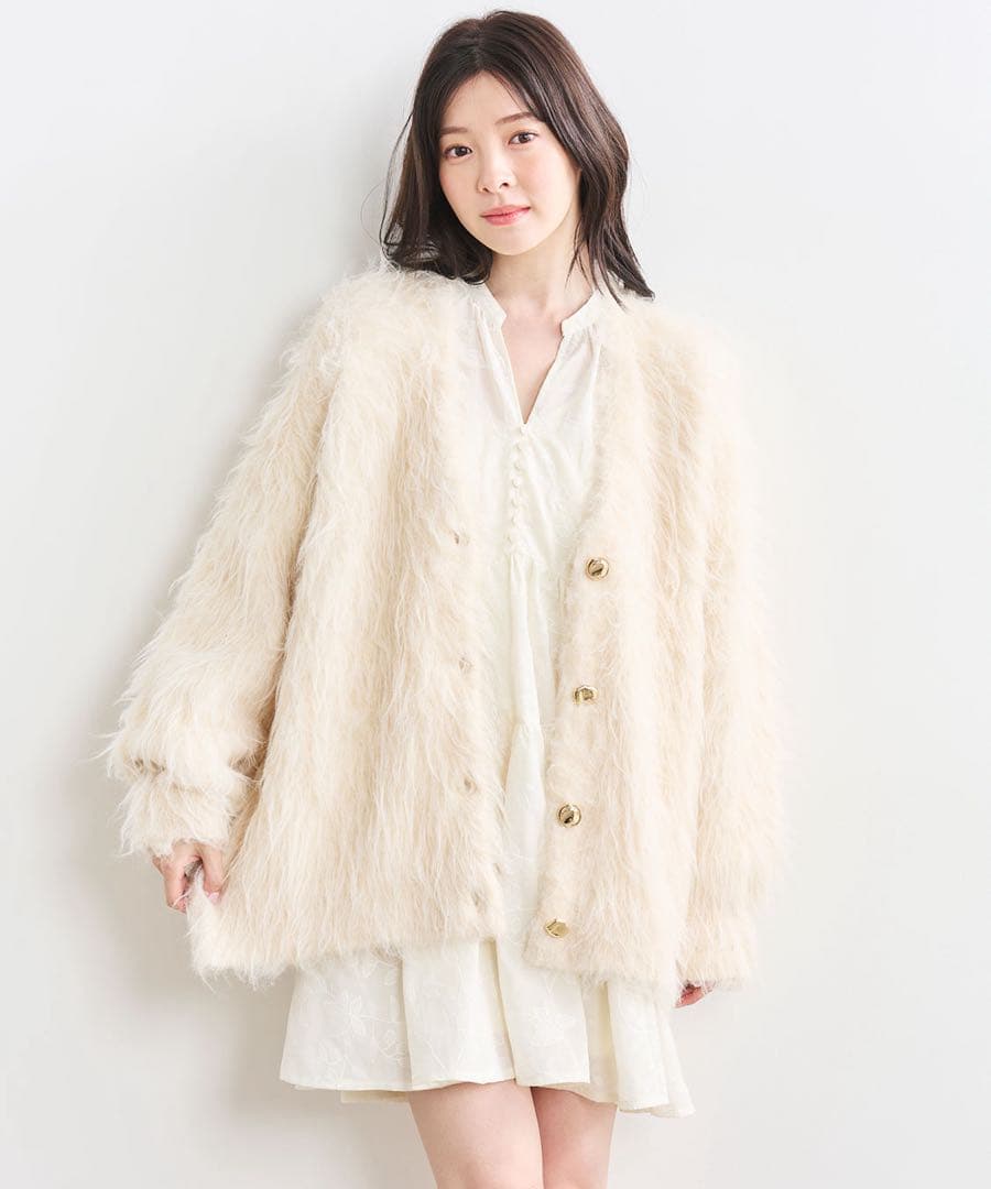 【COCODEAL】 未使用・新品エンブロイダリーティアードミニワンピース