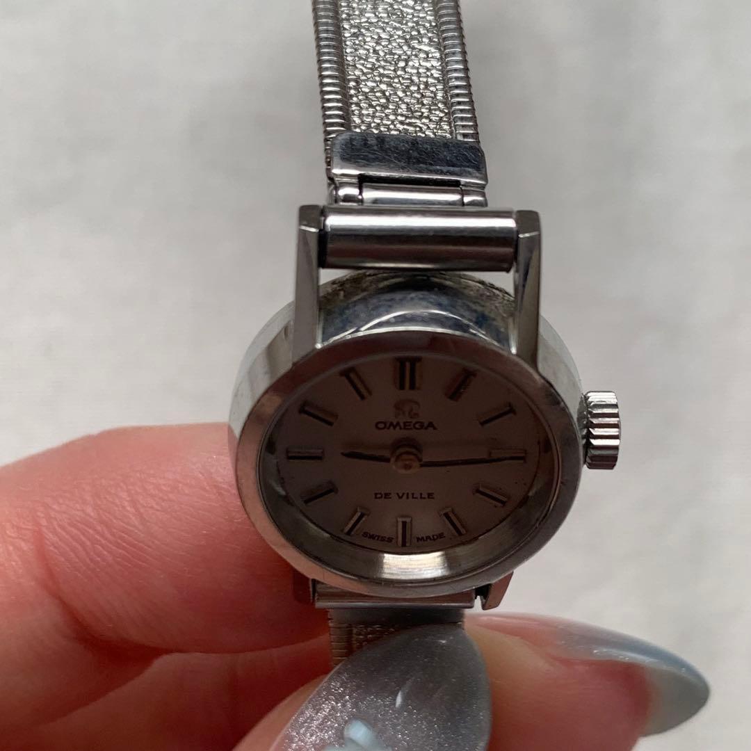 【稼働品】オメガ　レディースウォッチ　27
