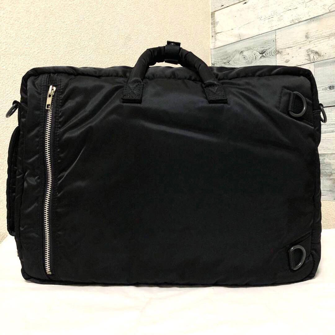 新品未使用✨廃盤 ポーター タンカー ビジネスバッグ3way A4可 大容量 黒