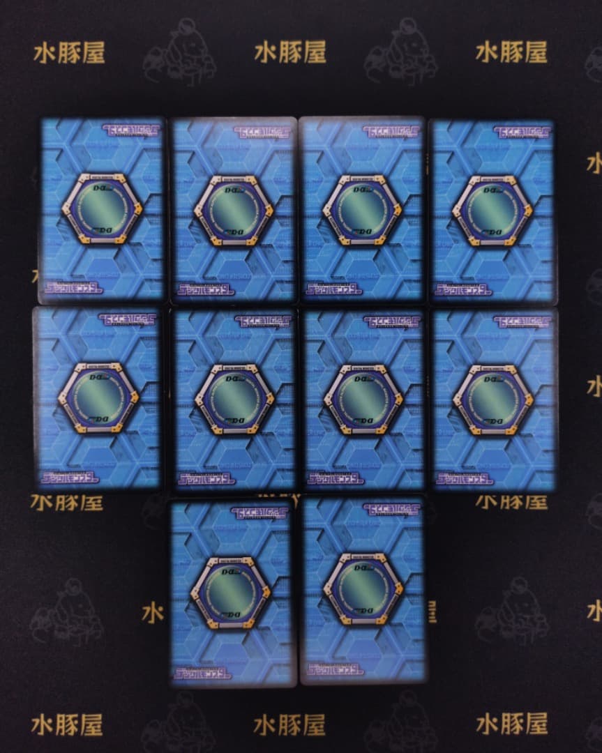 デジモンバトルターミナル　Evolve 7　アジア版　ロイヤルナイツ　金箔文字