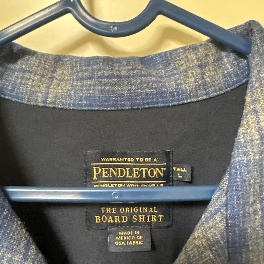 Pendleton Board Shirt L ネルシャツ シャドー　オンブレ