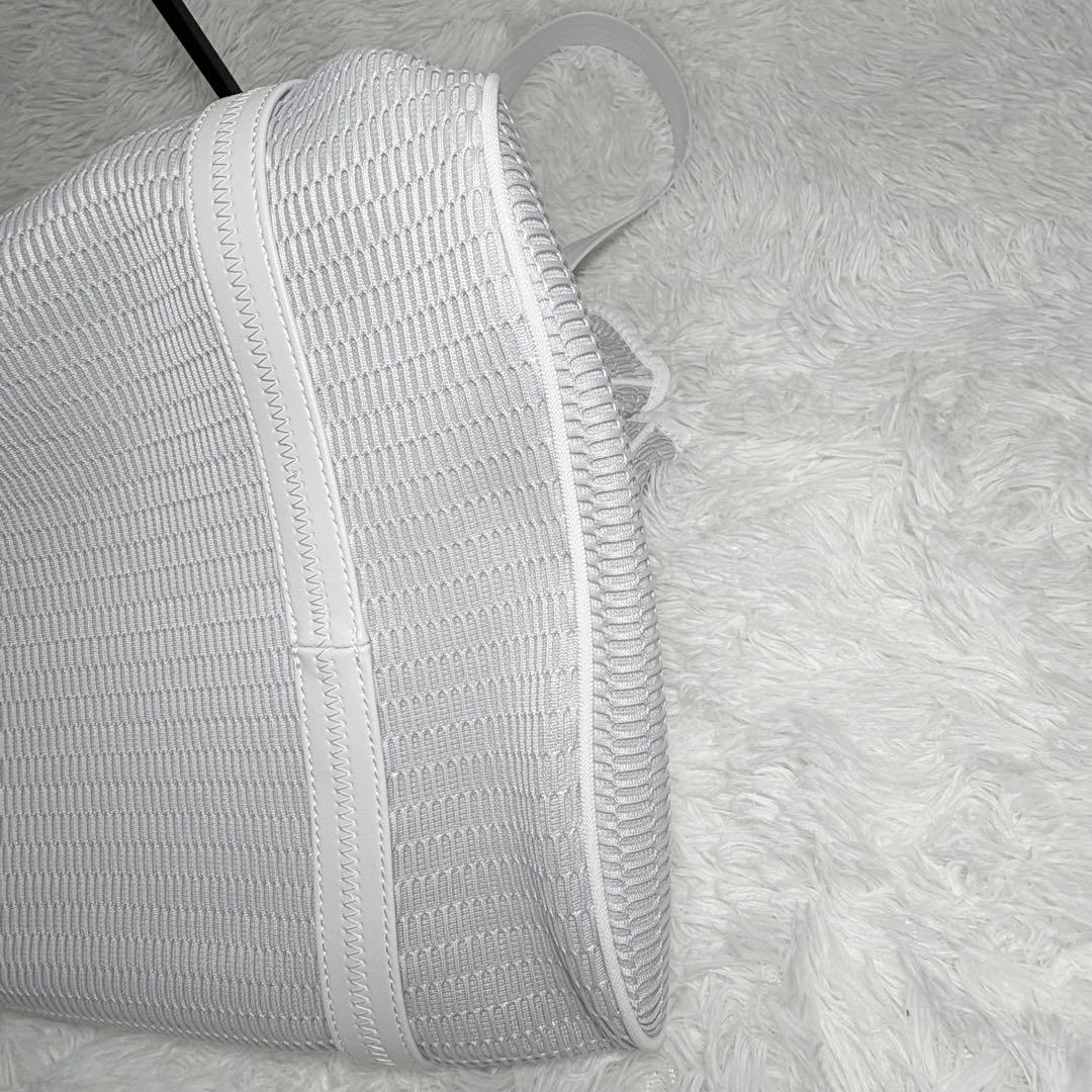 qbag paris ネスト　メッシュ トート　マザーズバッグ グレー Lサイズ