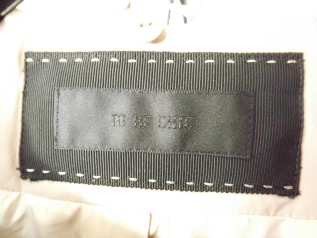 TO BE CHIC(トゥービーシック) 3way ダウンジャケット　三陽　42