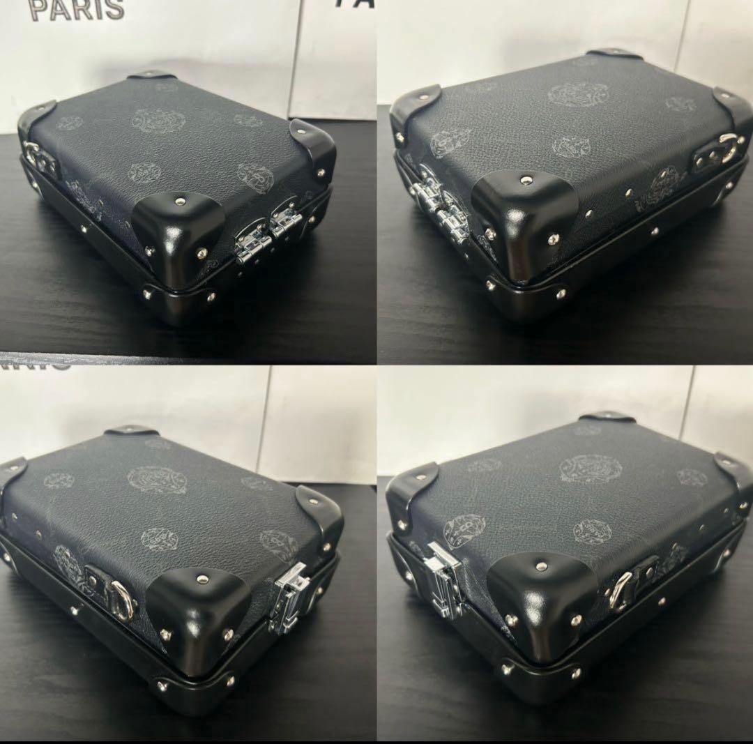 期間限定BERLUTI ブラックレザー ショルダーバッグ