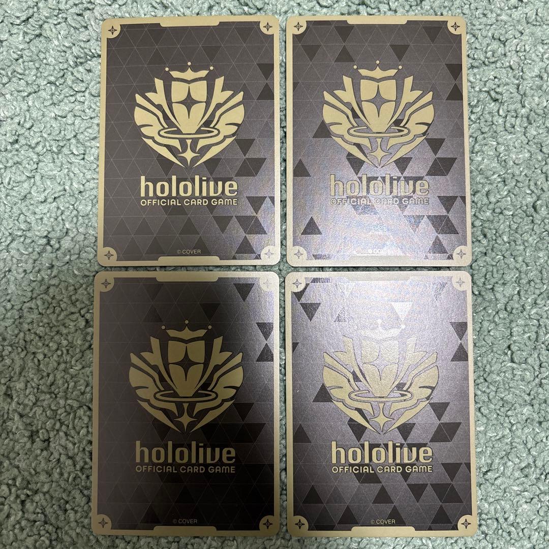 ホロライブカード　ホロカ　百鬼あやめ 2nd UR 4枚