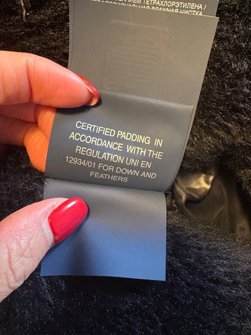 HERNO ブラック ダウンジャケット 40 定価19万