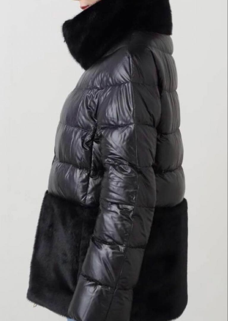 HERNO ブラック ダウンジャケット 40 定価19万