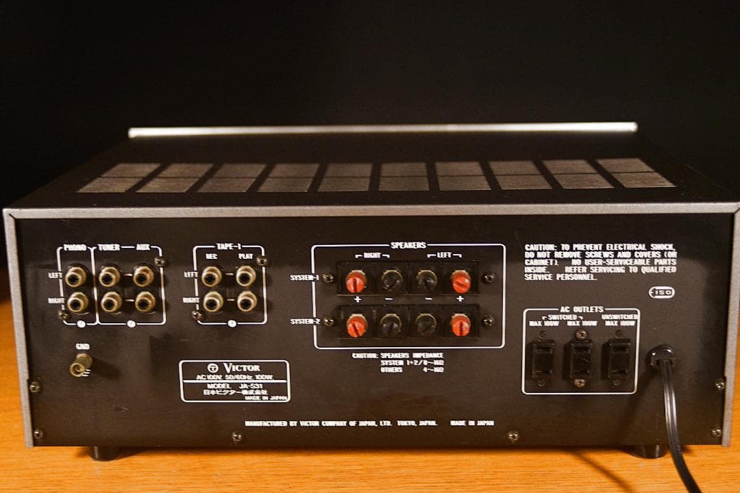 JA-S31 VICTOR プリメインアンプ　整備済み動作品