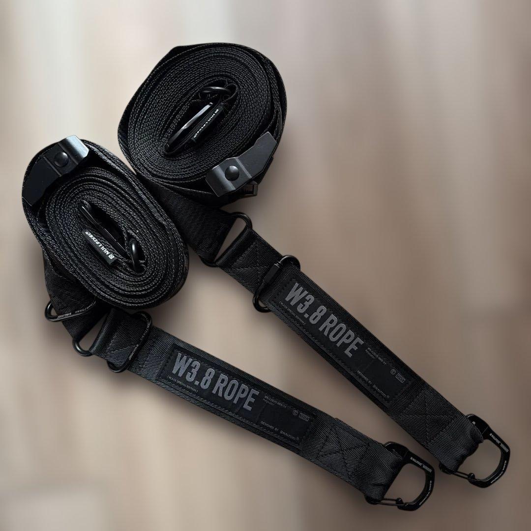 NULL PIXEL W3.8 ROPE BLACK EDITION ロープ