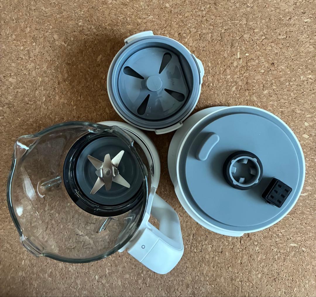 美品 siroca SM-S151 ホワイト ブレンダー