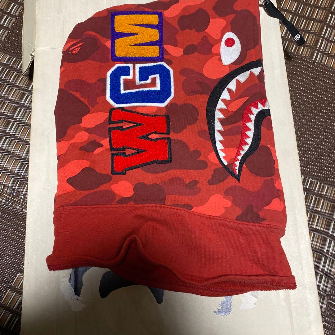 APE WGM シャークデザイン ネックウォーマー