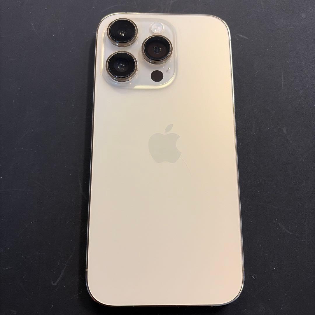 【中古】Apple iPhone 14 Pro ゴールド 本体