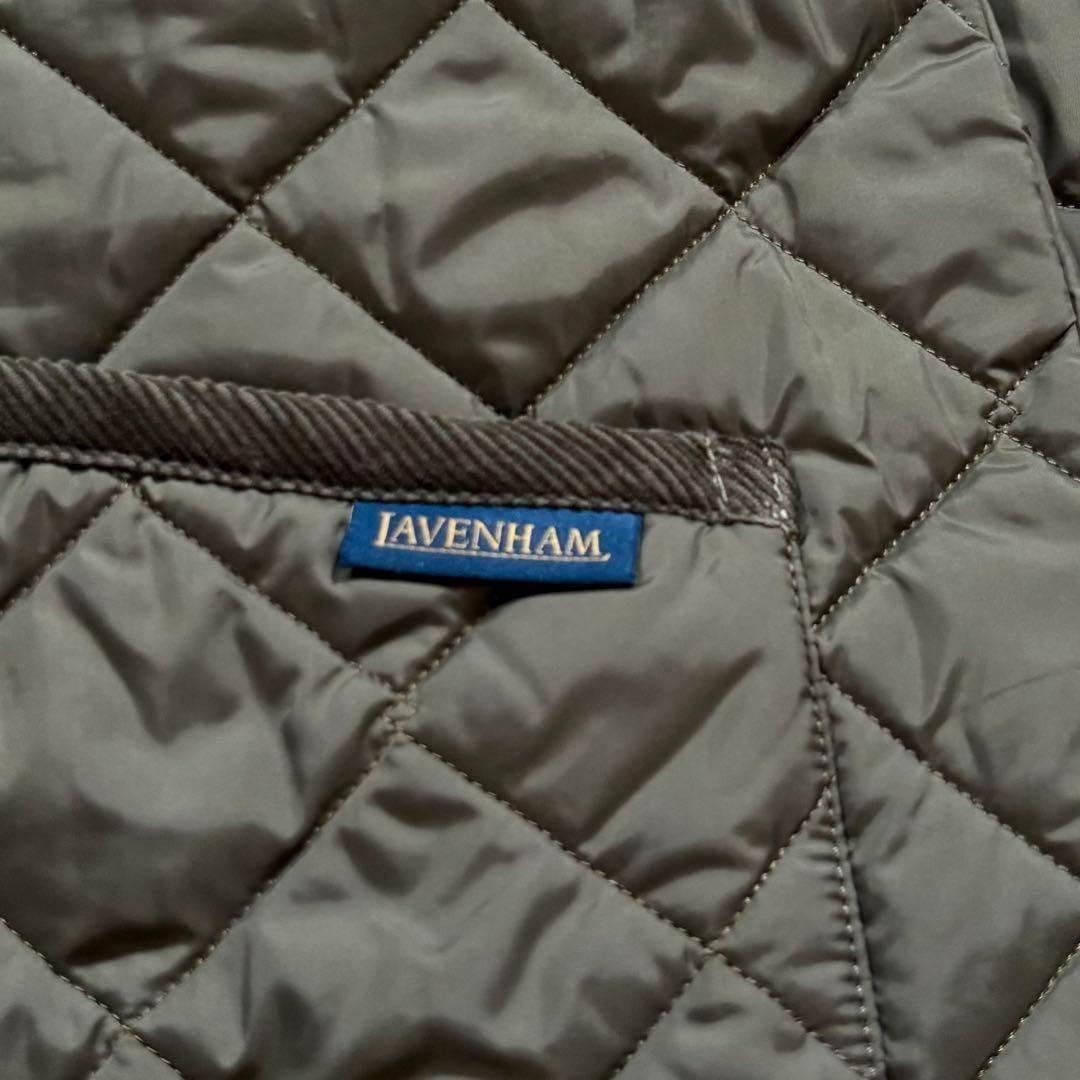 ラベンハム　キルティング コート ミックフィールド　カーキ　Mサイズ