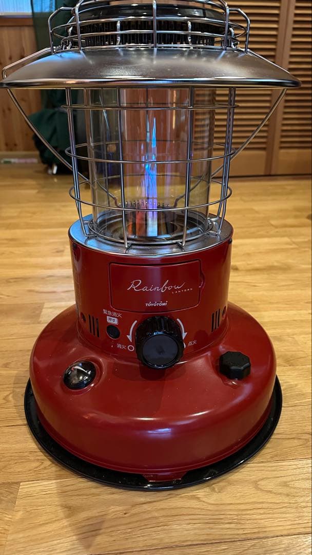 トヨトミ Rainbow ランタン レッド