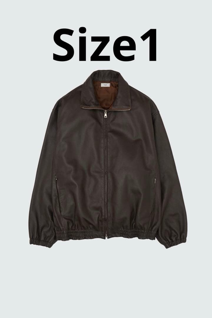 ジャケット・アウター YOKE Carf Leather Truck Jacket Brown