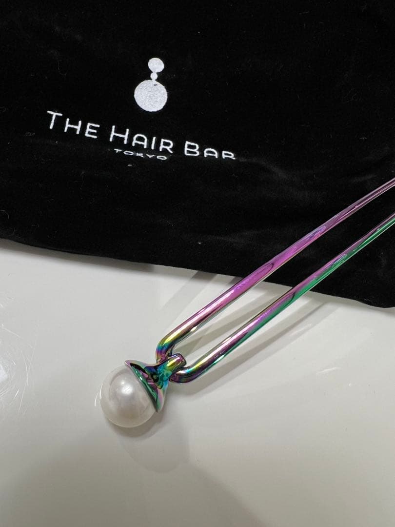コレットマルーフ　パールヘアピン　オイル
