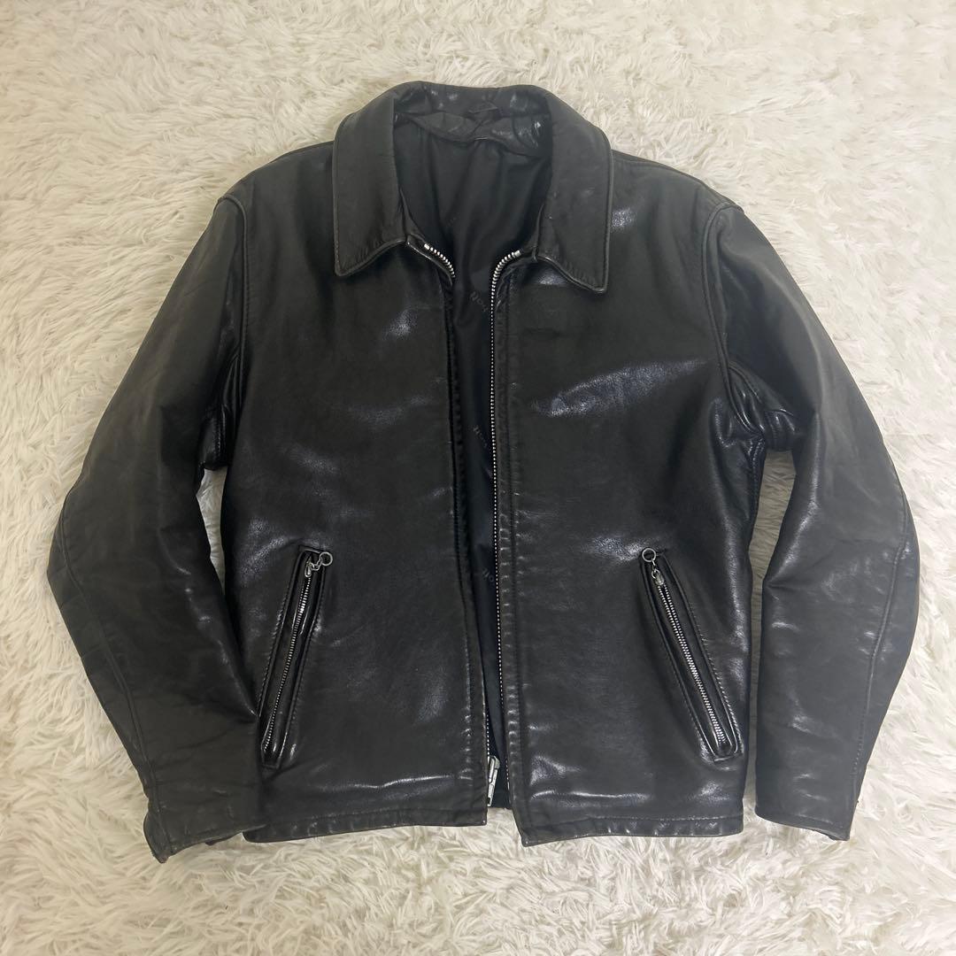 希少・美品✨ショット トラッカー レザージャケット ライダース 152