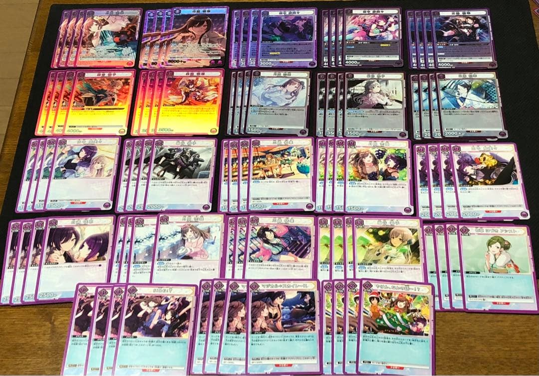 ユニオンアリーナ　シャニマス　紫アンティーカ　デッキ　vol2＋プレシャス