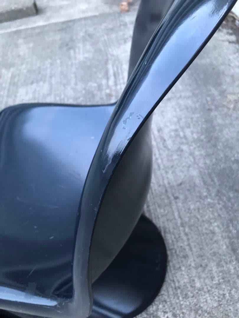 【vitra】ヴィトラ　パントンチェア　クラシック　ブラック