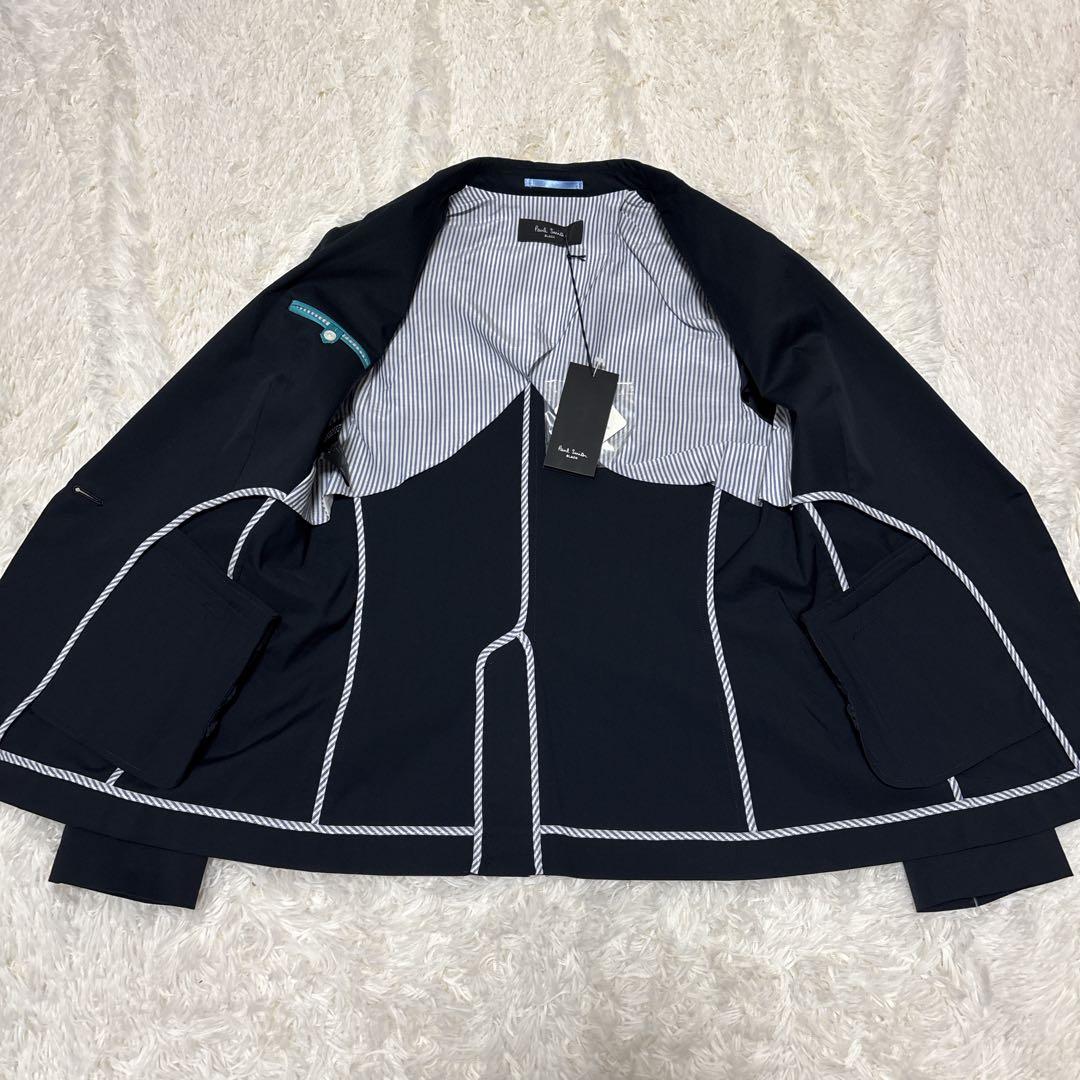 【未使用品】ポールスミスブラック　セットアップ　パンツスーツ　ネイビー　Mサイズ