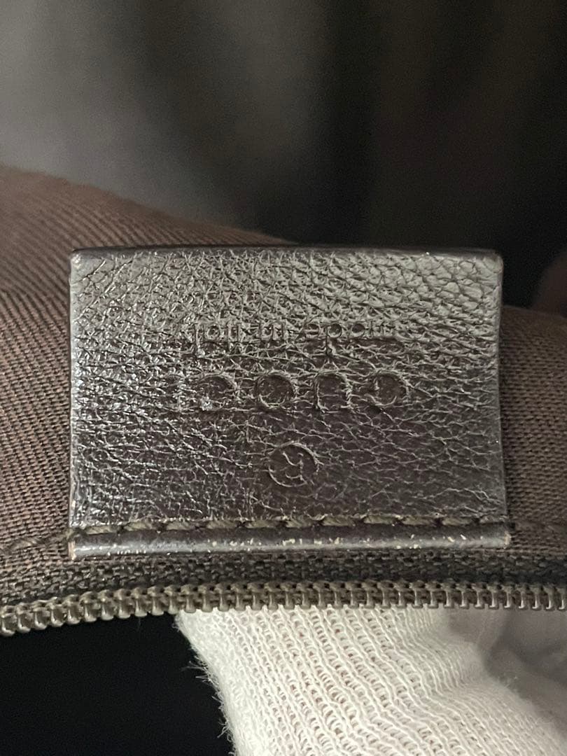 【美品】GUCCI グッチ キャンバス シェリーライン ボストン 211935