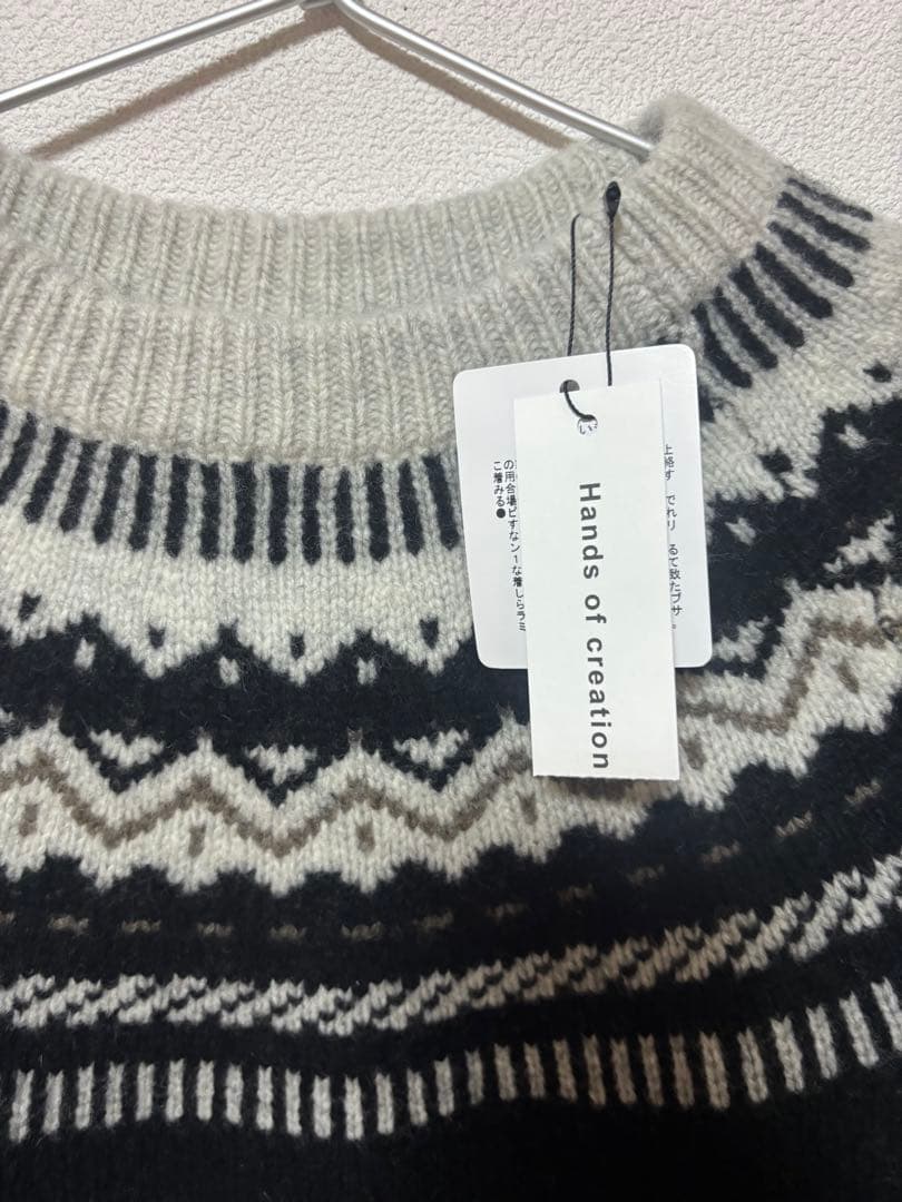 最終お値下げ中Hands of creationニット　セーター　LISETTE
