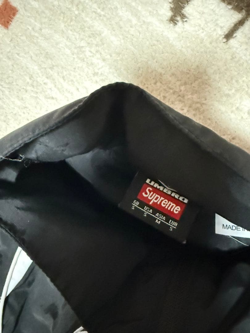 supreme×umbro 22SS blackTrackJacket