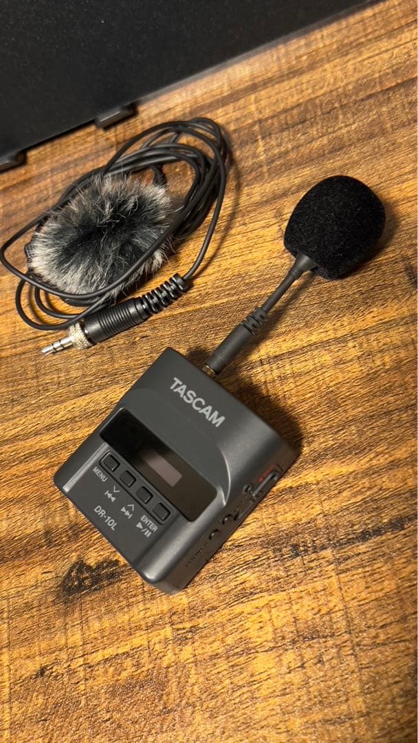 【美品｜マイクおまけ】TASCAM（タスカム）DR-10L ピンマイクレコーダー
