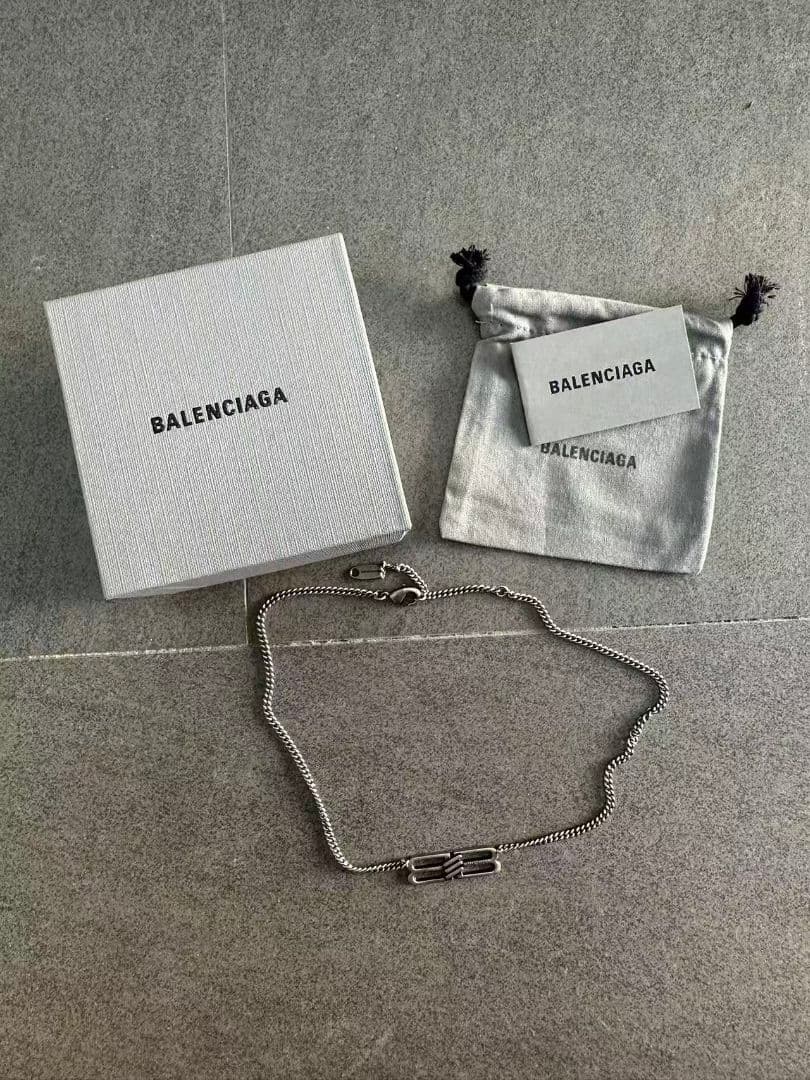 BALENCIAGA シルバー ネックレス