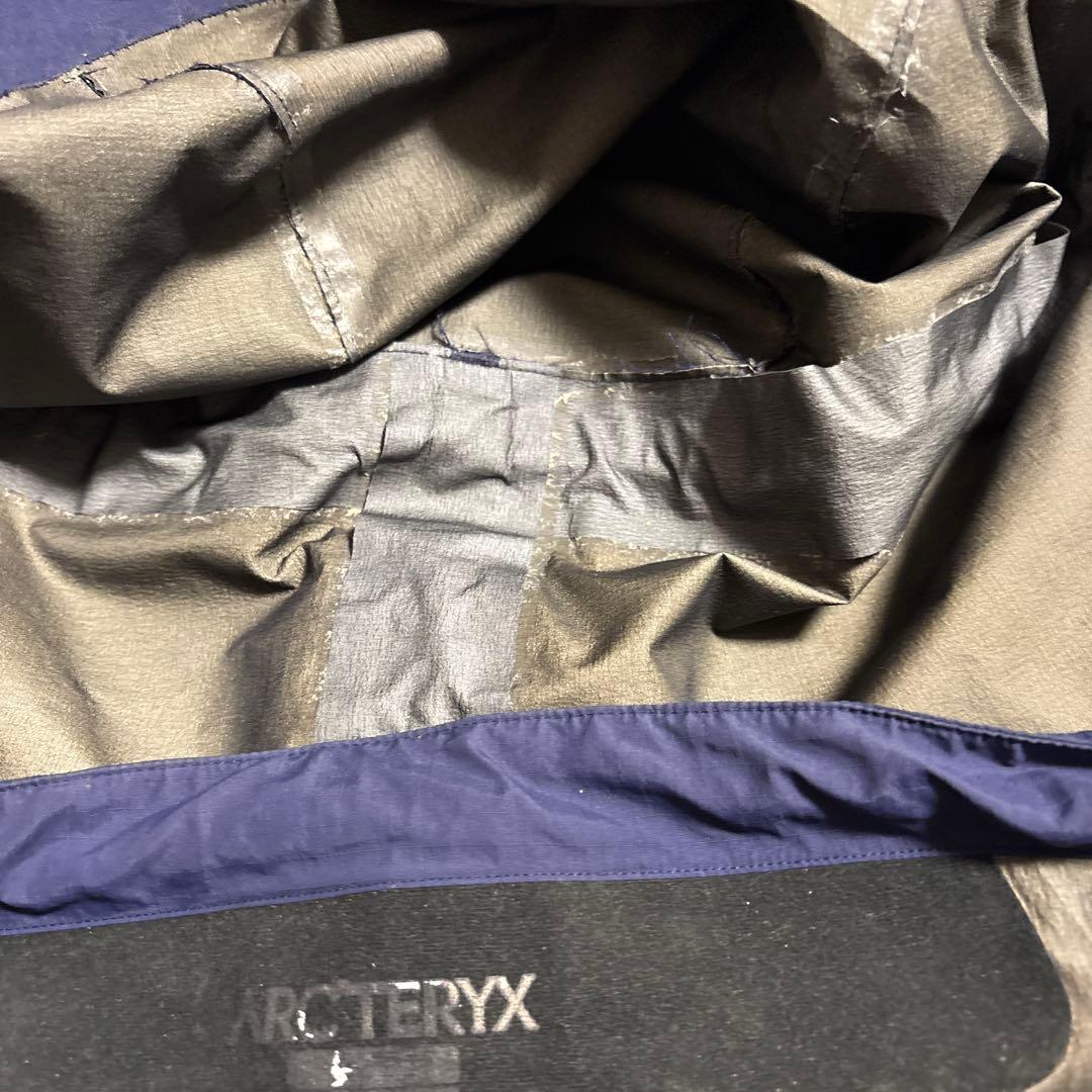 アークテリクス　名作 絶版 金ロゴ 刺繍 Theta AR Jacket