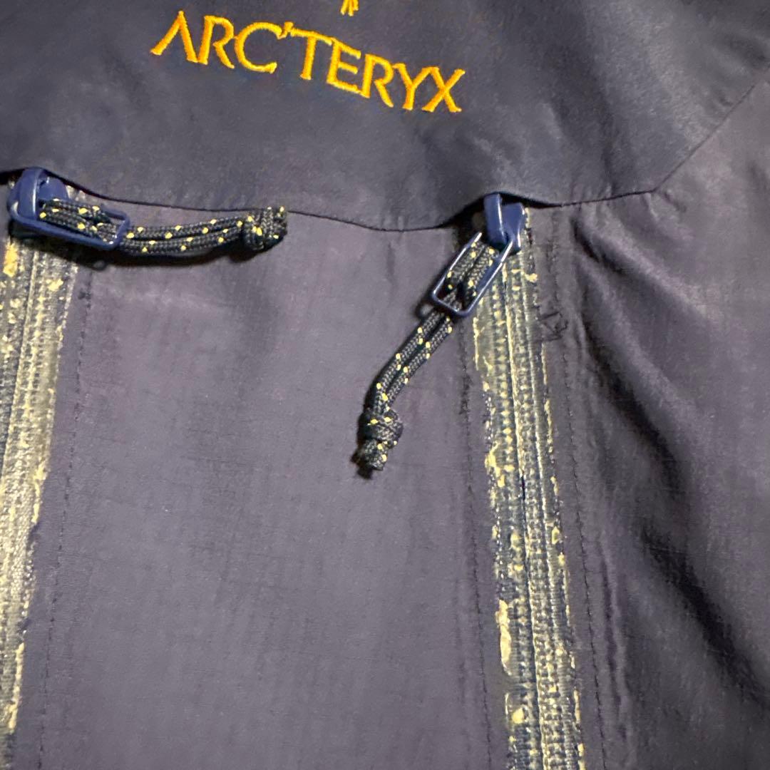 アークテリクス　名作 絶版 金ロゴ 刺繍 Theta AR Jacket