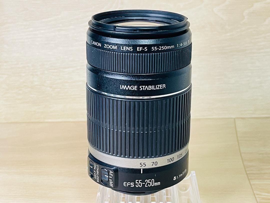 美品‼️Canon キヤノン EF-S 55-250mm f4-5.6 IS